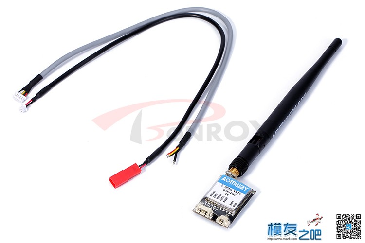 AOMWAY 奥姆威 mini 200mw V2 发射40频点 5.8G图传发射机 天线,图传,御mini评测视频,御mini对频按钮 作者:佰润创新 4772 