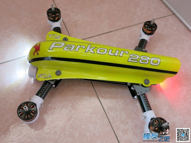智航模型 跑酷 Parkour 280 装机 [ 老晋玩穿越机 ] 穿越机,图传,飞控,电调,电机 作者:老晋 7076 