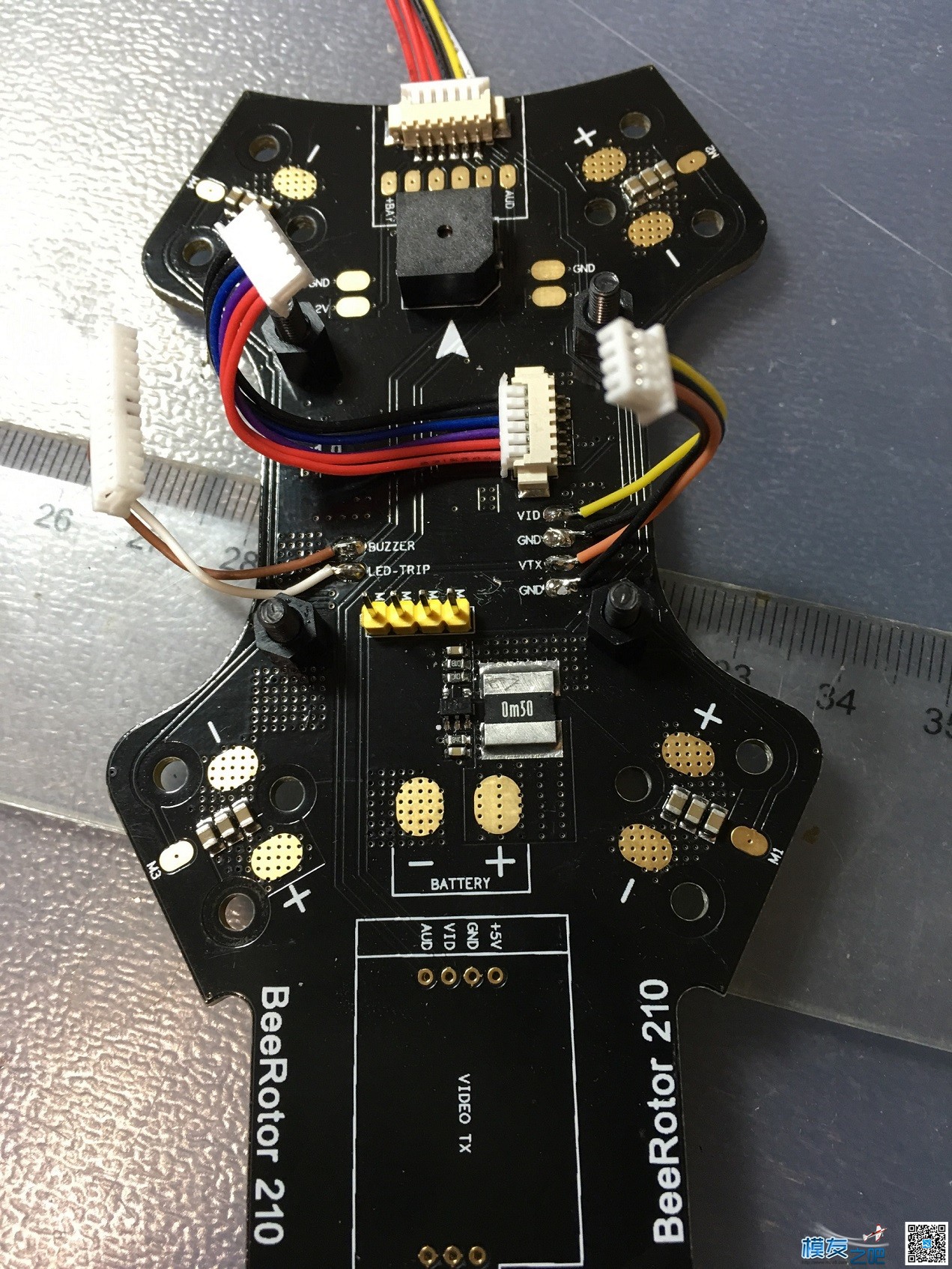 新装的210穿越 图传,飞控,电调,机架 作者:火舞爵爷 218 