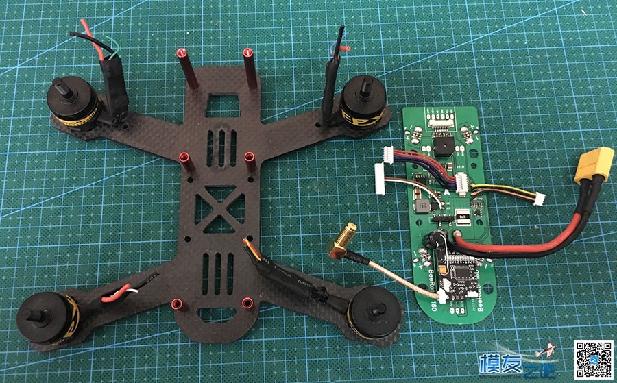 BeeRotor U180 快速装机及CleanFlight简单设置 飞控,电调,电机,FUTABA,接收机 作者:鬼王 2951 