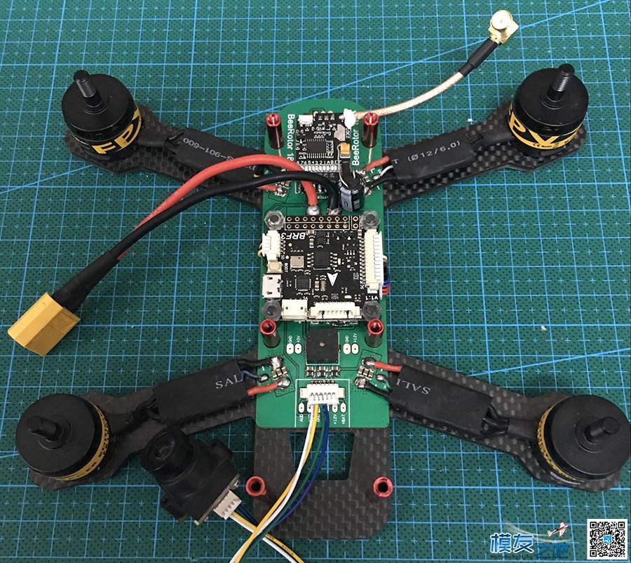 BeeRotor U180 快速装机及CleanFlight简单设置 飞控,电调,电机,FUTABA,接收机 作者:鬼王 2523 