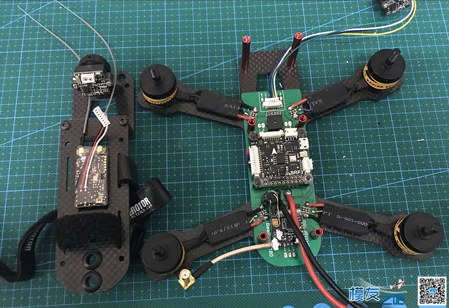 BeeRotor U180 快速装机及CleanFlight简单设置 飞控,电调,电机,FUTABA,接收机 作者:鬼王 6914 