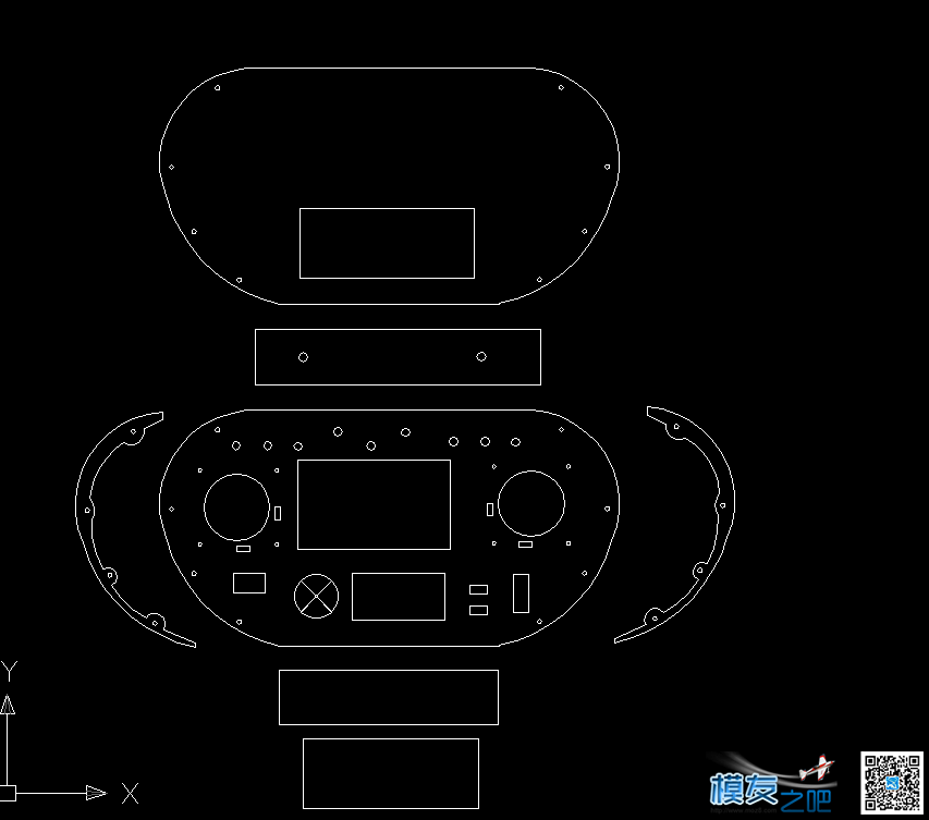 富斯9神控改PSP一体控 图传,富斯,DIY 作者:kgggdkp 6599 