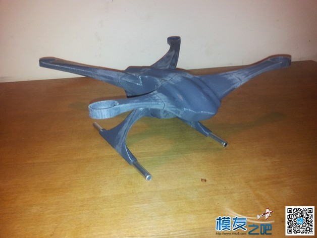 定制3D碳纤维四轴机架    带你装B带你飞 3D打印,四轴,机架,G20N60B3D 作者:871833622 7538 