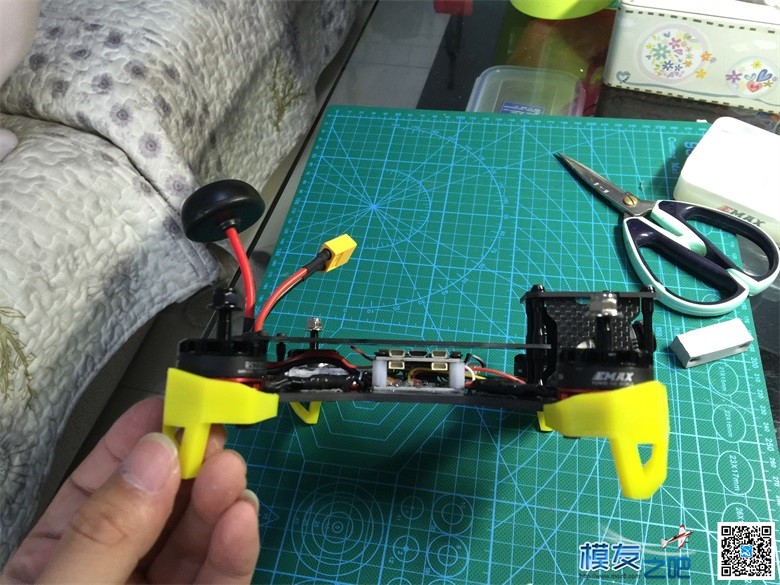 装机作业，STARPOWER SX180 +SP F3 穿越机,电池,图传,电调,电机 作者:RACEr 7114 