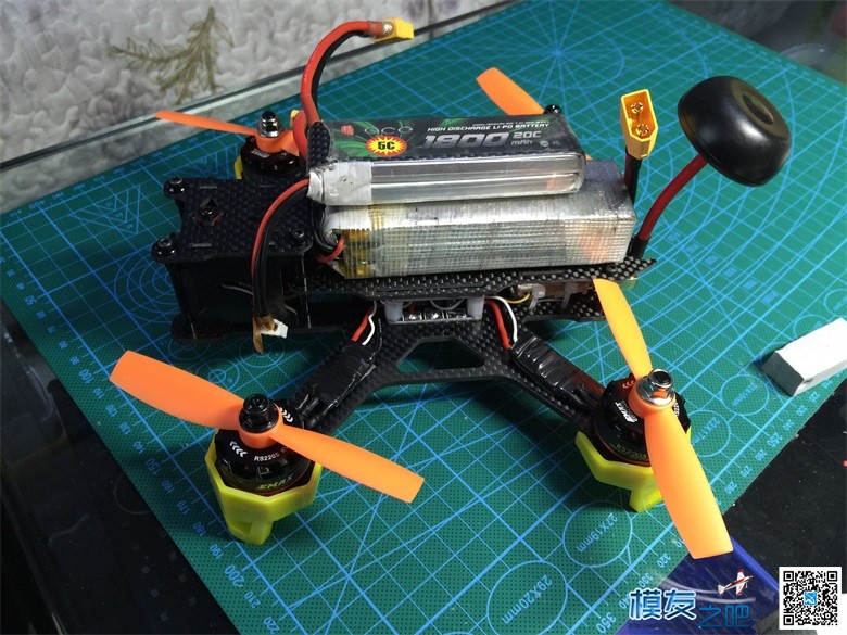 装机作业，STARPOWER SX180 +SP F3 穿越机,电池,图传,电调,电机 作者:RACEr 9051 