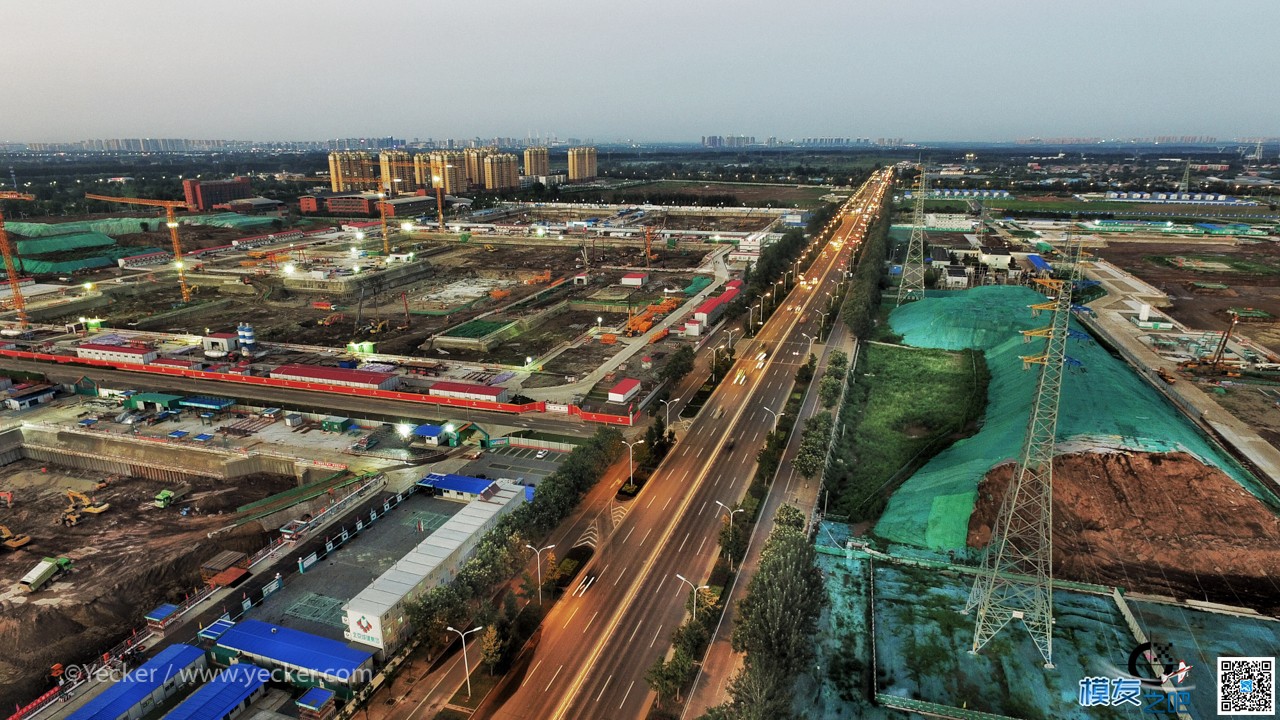 航拍照片 建设中的北京市副中心——郝家府 北京市,照片,中心 作者:yecker 6493 