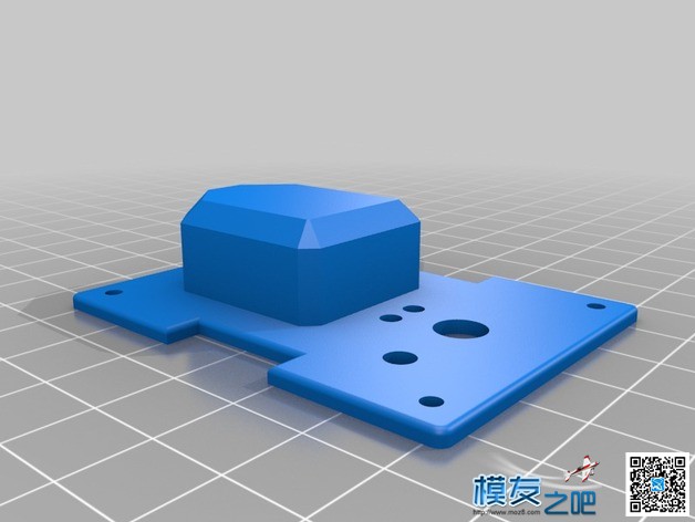 分享一个3D打印睿思凯X9D  四合一高频头的外壳 穿越机,3D打印,FRSKY,接收机,空心杯 作者:zhudafa 1120 