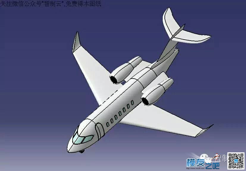 Bombardier Challenger 600商务喷气式飞机三维建模图纸 图纸,inventor建模图纸 作者:vdtaObtvQm 8077 