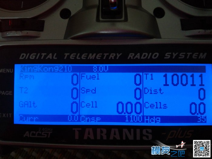 关于FRSKY X9D PLUS 中TELEMETRY的问题 航模,电池,FRSKY,opentx,体育老师 作者:没钞疯 9305 