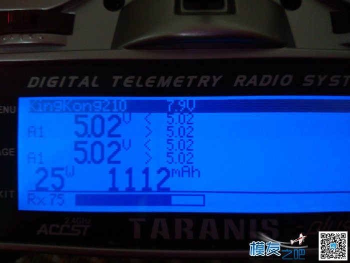 关于FRSKY X9D PLUS 中TELEMETRY的问题 航模,电池,FRSKY,opentx,体育老师 作者:没钞疯 4502 