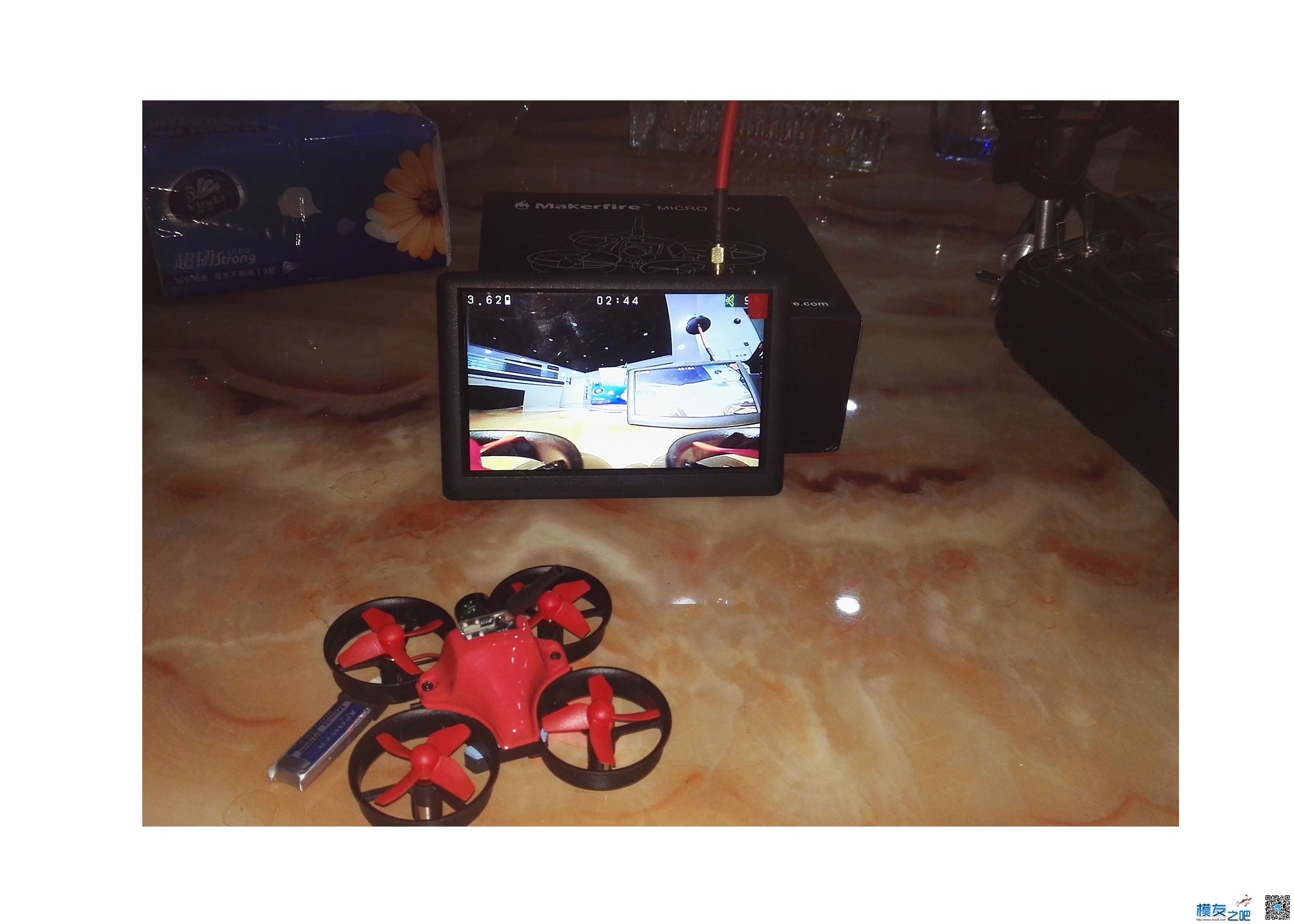 创客火Makerfire MICRO FPV 迷你四轴飞行器 穿越机,航模,图传,飞控,遥控器 作者:lee 2294 