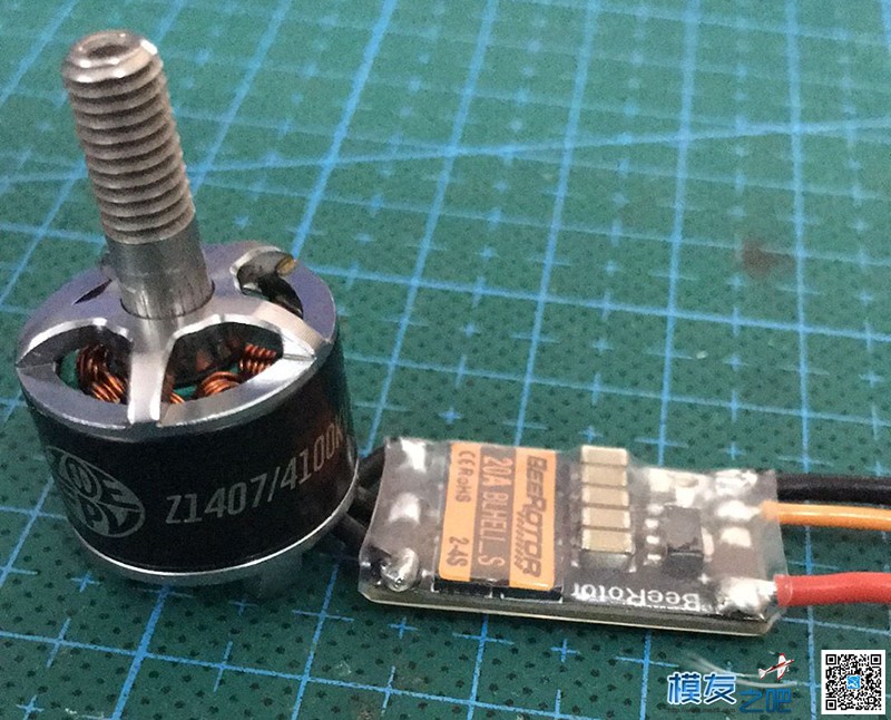 BeeRotor 130 4S版（ZoeFPV Z1407/4100KV) 图传,飞控,电调,电机,FPV 作者:鬼王 9351 