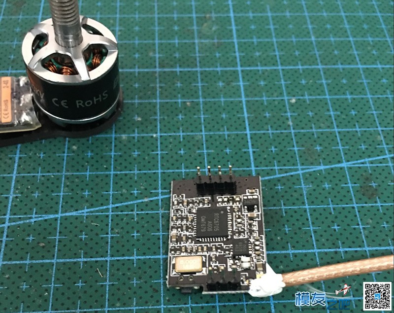 BeeRotor 130 4S版（ZoeFPV Z1407/4100KV) 图传,飞控,电调,电机,FPV 作者:鬼王 1676 