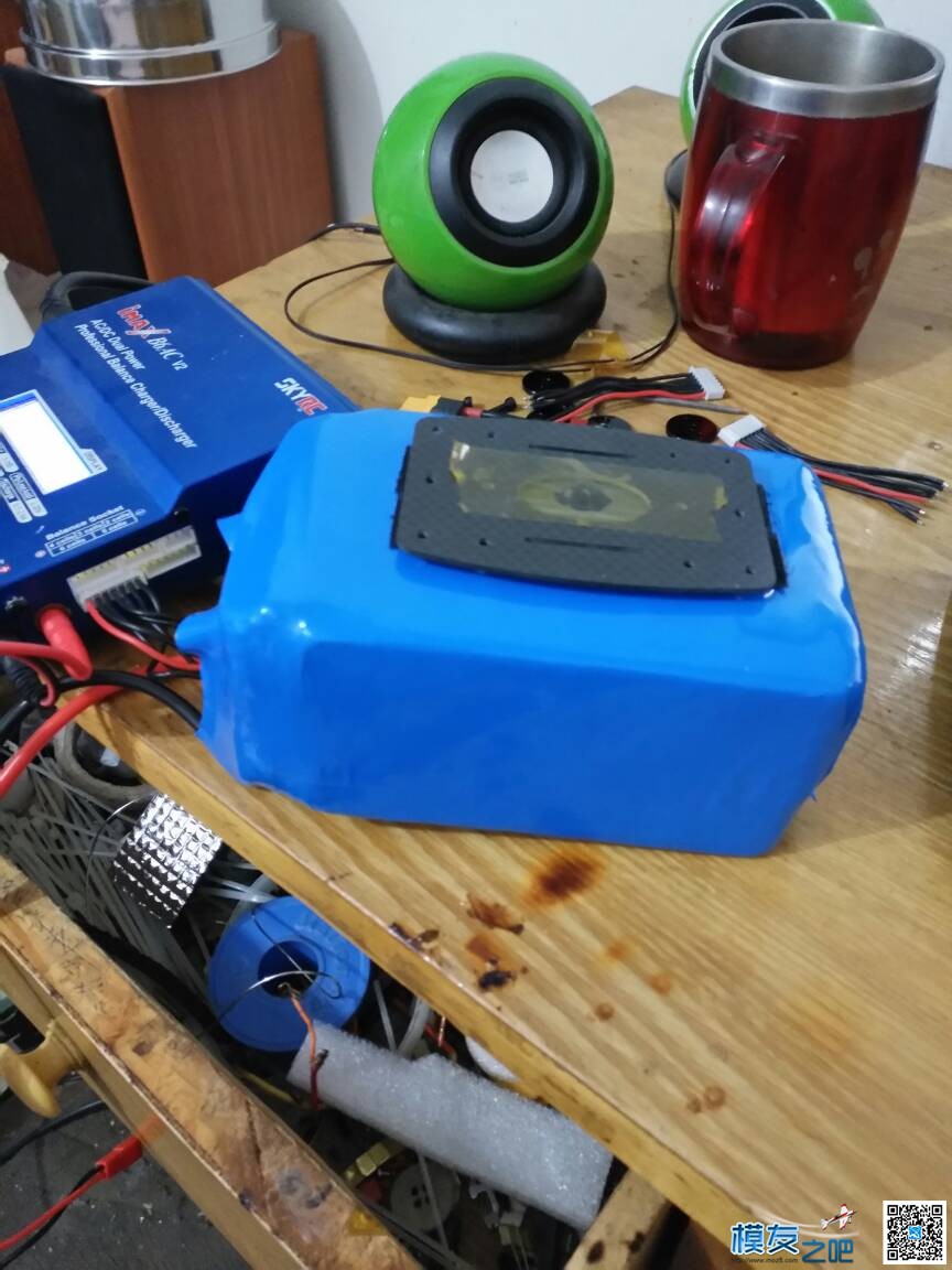 自组10000mAh.6S电池 电池,电机,四轴,机架 作者:彬彬 8830 