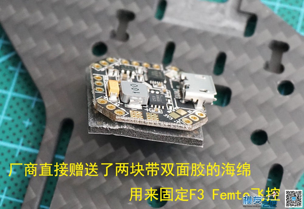 专为小轴距室内穿越而生，银燕F3 Femto飞控初体验 穿越机,电池,图传,飞控,电调 作者:NOXZHOU 7201 