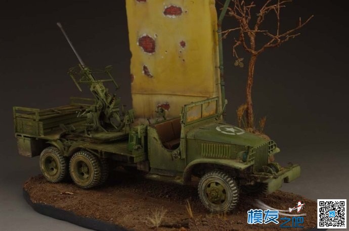 小号手GMC Bofors 40mm Gun 号手 作者:洋葱头 2244 