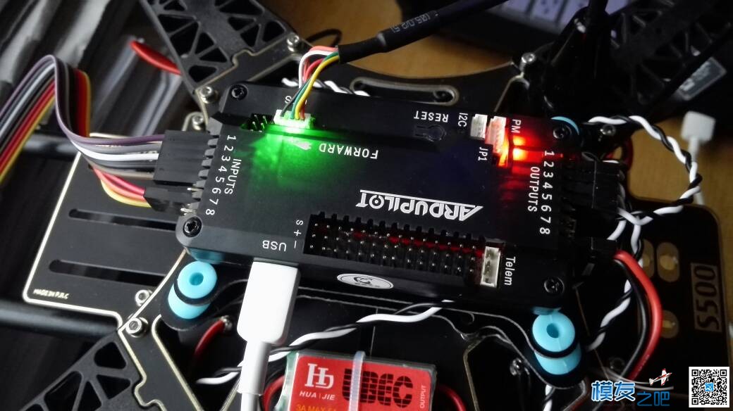 调试出个问题，请教高手 飞控,APM 作者:lydver 9942 