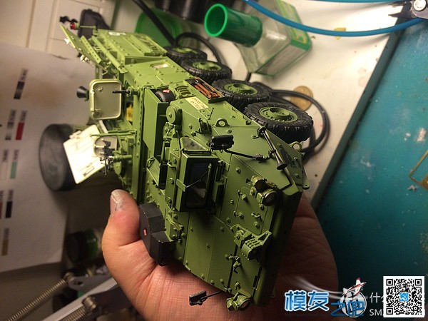 小号手 1/35  M112斯崔克 M1129自行迫击炮车 迫击炮,号手 作者:大牛 4820 