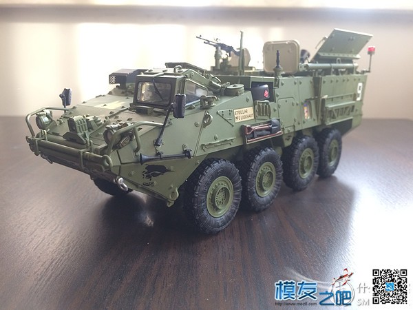 小号手 1/35  M112斯崔克 M1129自行迫击炮车 迫击炮,号手 作者:大牛 6083 