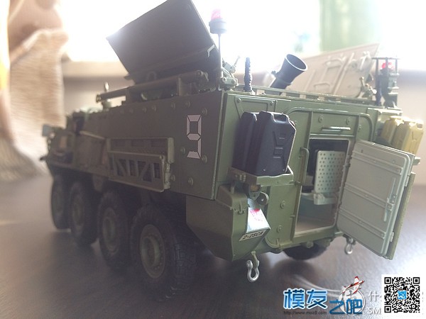 小号手 1/35  M112斯崔克 M1129自行迫击炮车 迫击炮,号手 作者:大牛 353 