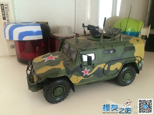 小号手 1/35  M112斯崔克 M1129自行迫击炮车 迫击炮,号手 作者:大牛 5503 