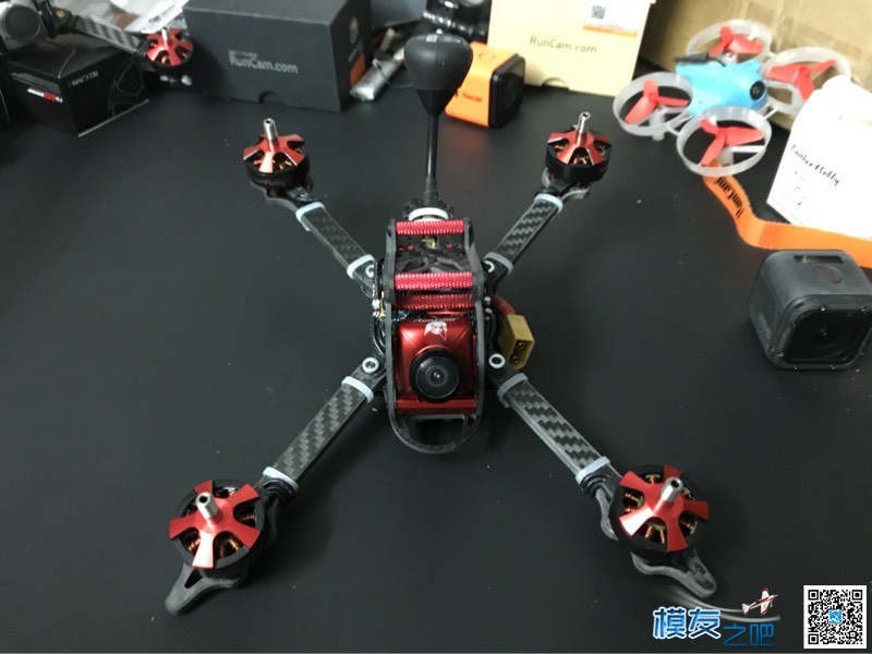 HSK5 - XL215 穿越机架装机 穿越机,图传,飞控,电调,电机 作者:cjqfpv 9030 