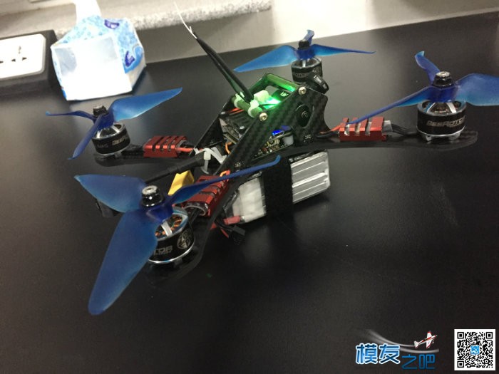 BR220+BR2010-2400kv强撸银燕AVAN-s 天线,图传,飞控,FPV,FRSKY 作者:斑斓月影 1302 