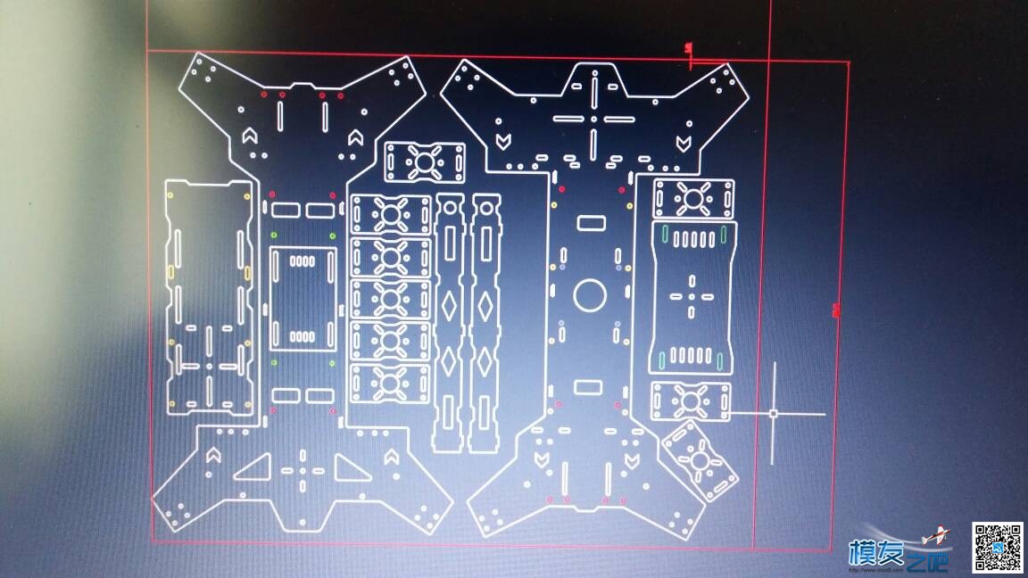 H4机架图纸 云台,图纸,机架 作者:依然爱你生活 2220 