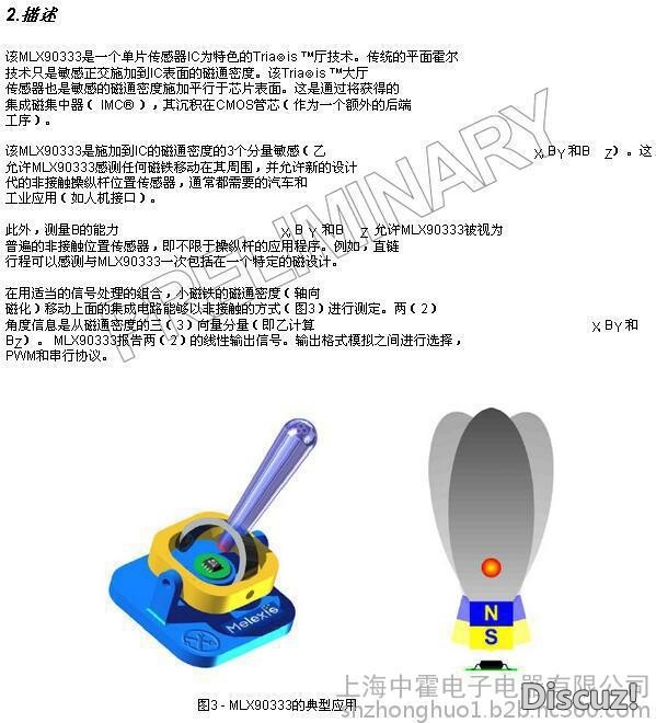 找到一个霍尔模块，请教一可以替代电位器吗MLX90333 霍尔电位器 作者:彬彬好棒 5927 