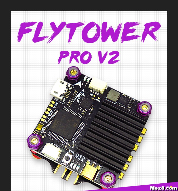 黑蚁飞塔Flytower PRO V2全新上市，结构优化，功能升级 穿越机,电池,天线,图传,飞控 作者:大熊S 7134 