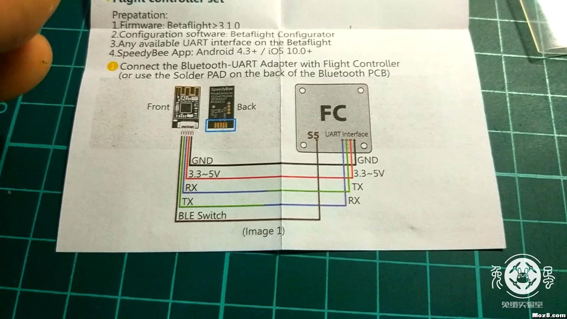 【兔蛋实验室】手机调参 SPEEDYBEE 介绍和连接方法 app 作者:兔蛋 9508 