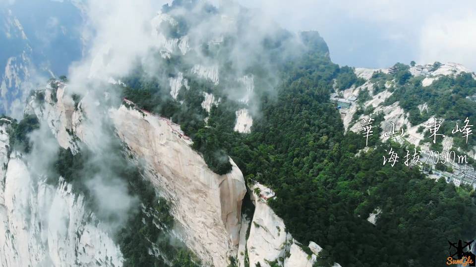 穿越机和大疆在华山2000多米的山顶航拍 [SumGle_FPV] 穿越机,电池,天线,图传,飞控 作者:SumGle 8123 