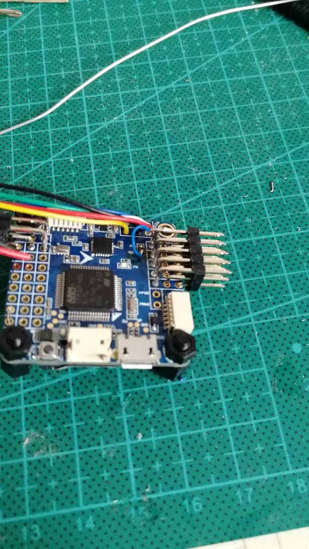 F4飞控接收机信号模式中间焊点掉了 飞控,接收机 作者:ritass21 4754 