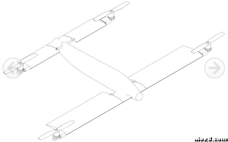 DIY垂直起降可折叠四旋翼飞行器 固定翼,图纸,DIY,四轴 作者:airwolf001 9736 
