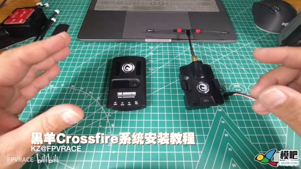 【KZ课堂】黑羊Crossfire高频头系统的连接和设置 遥控器,crossfire,bilibili,黑羊915高频头 作者:krellZou 4729 