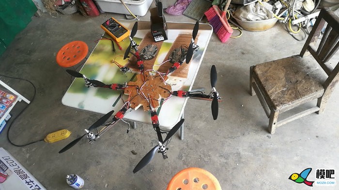 一种木制无人机 无人机,多旋翼,飞控,电调,电机 作者:uwzhKS 4261 