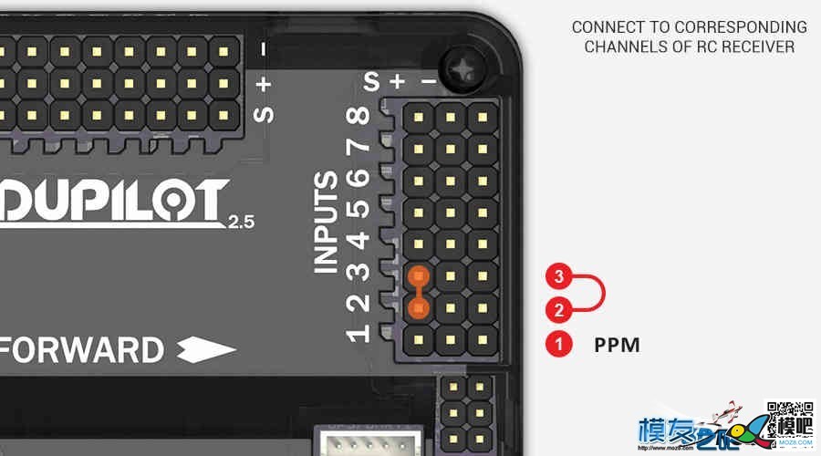 APM2.8 ppm模式求助 云台,遥控器,富斯,接收机,APM 作者:xxwalker 4322 