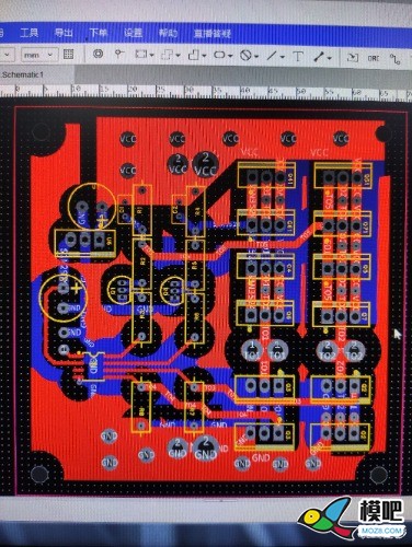 使用立创EDA软件绘制萝丽PCB电调 电调,bilibili 作者:zhangajie20 3649 