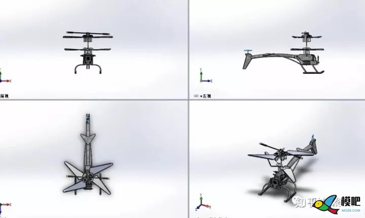 飞行模型 Toycopter玩具直升机结构3D模型图纸 模型,直升机,图纸,3D模型,solidworks 作者:杰罗姆 8088 
